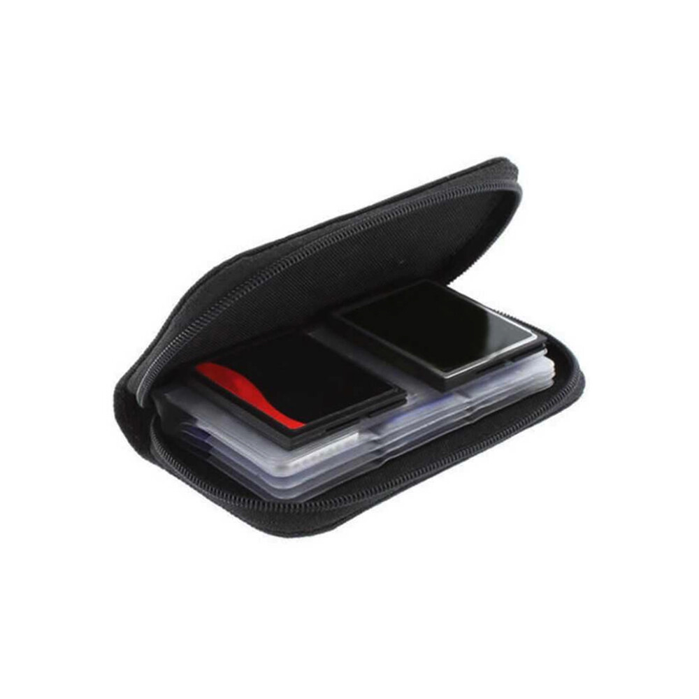 Memory Card Case Wallet For Micro SD SDHC CF SM Protective Storage Holder Pouch