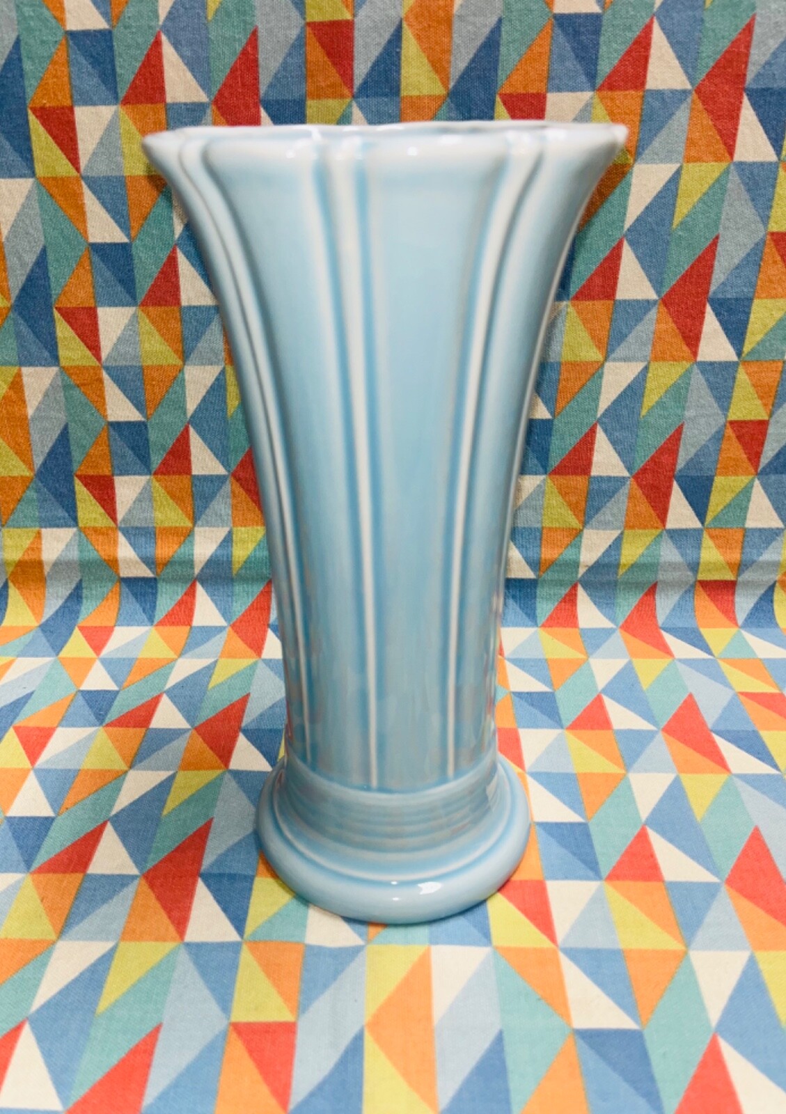 VASE SKY Blue HOMER LAUGHLIN FIESTA 9 5/8" MEDIUM NEW FIESTAWARE