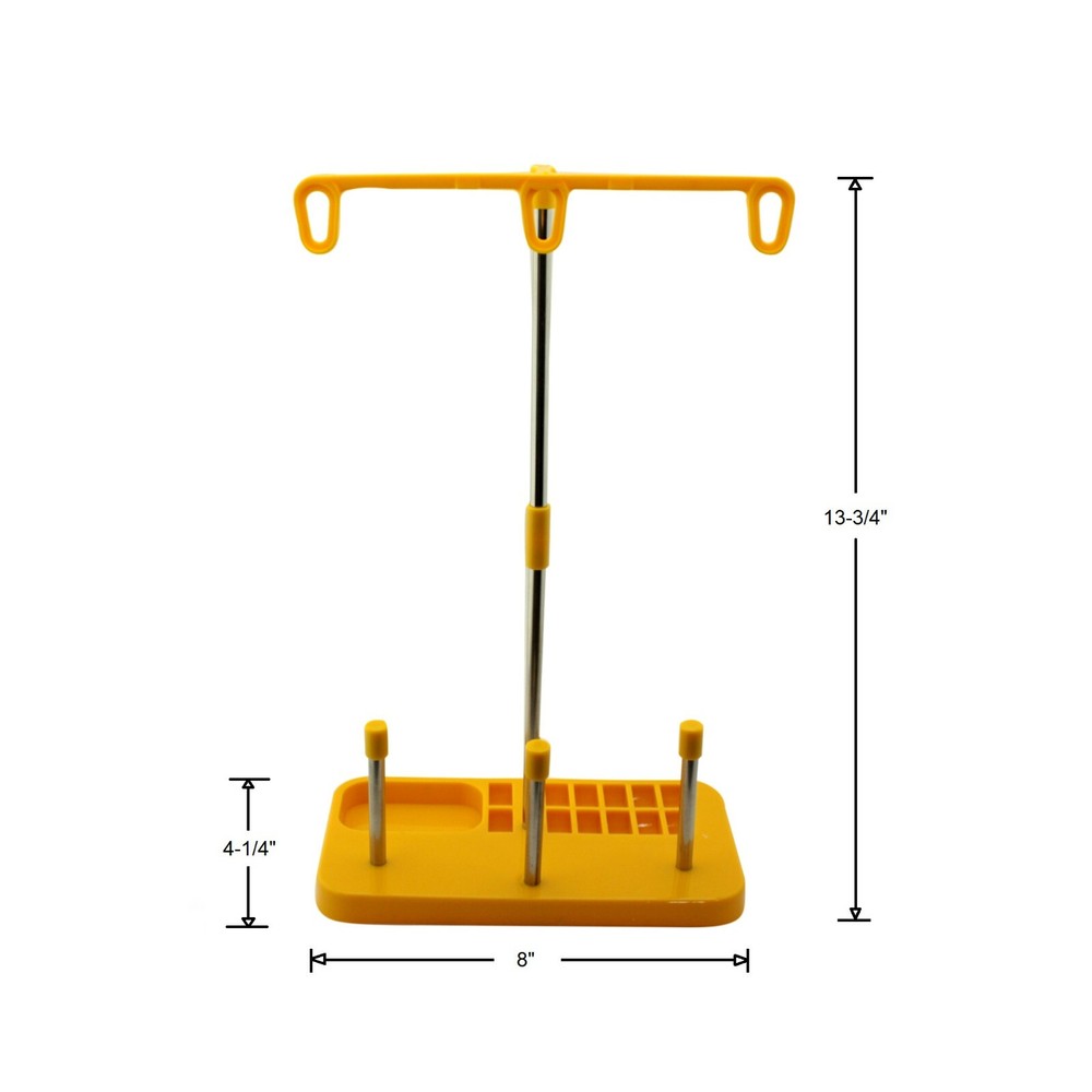 3 Spool Thread Stand for Overlock Sergers, Sewing & Embroidery Machines