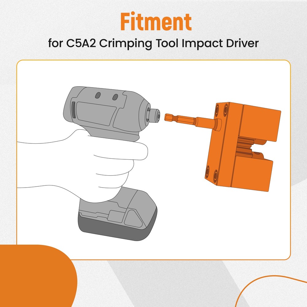 Impact Assisted Crimping Machine Replacement For C5A2 Crimping Tool New