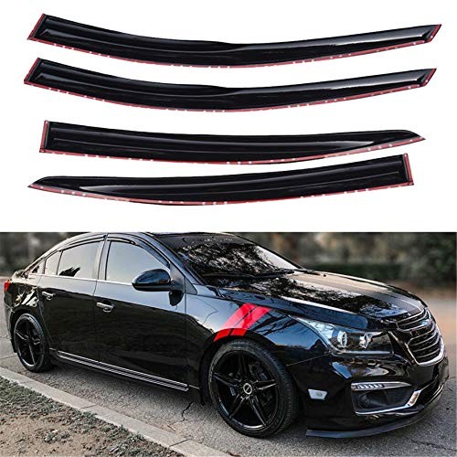 Smoke Window Visor Wind Deflector Vent Rain Guard Replacement for 2008 2009