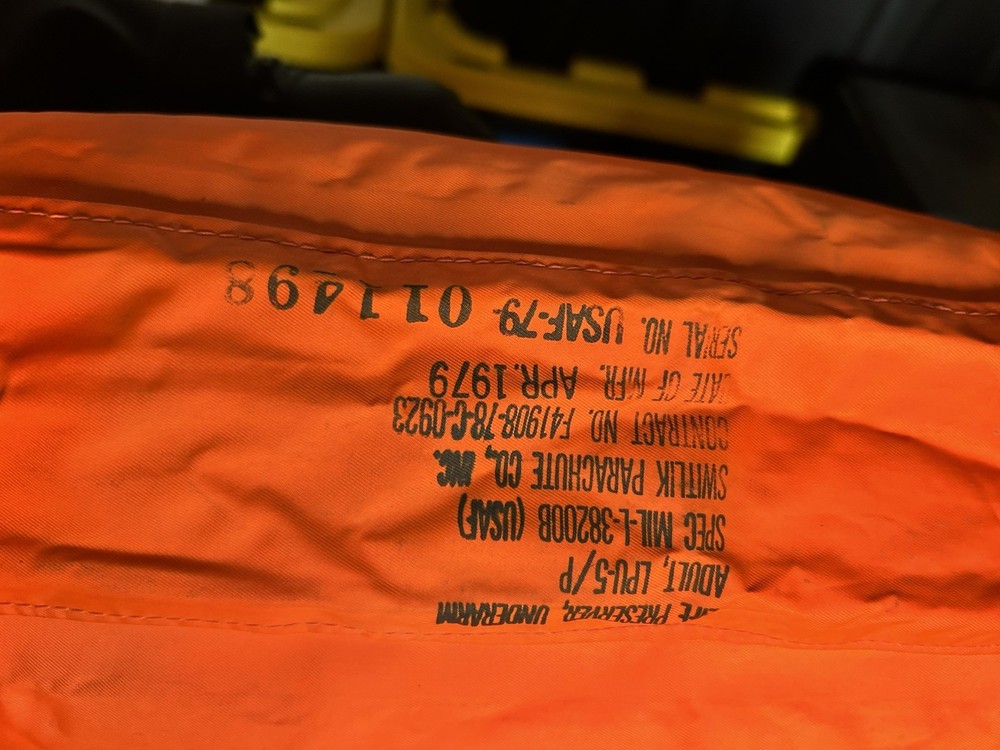 VINTAGE AIR FORCE PFD LPU-5/P