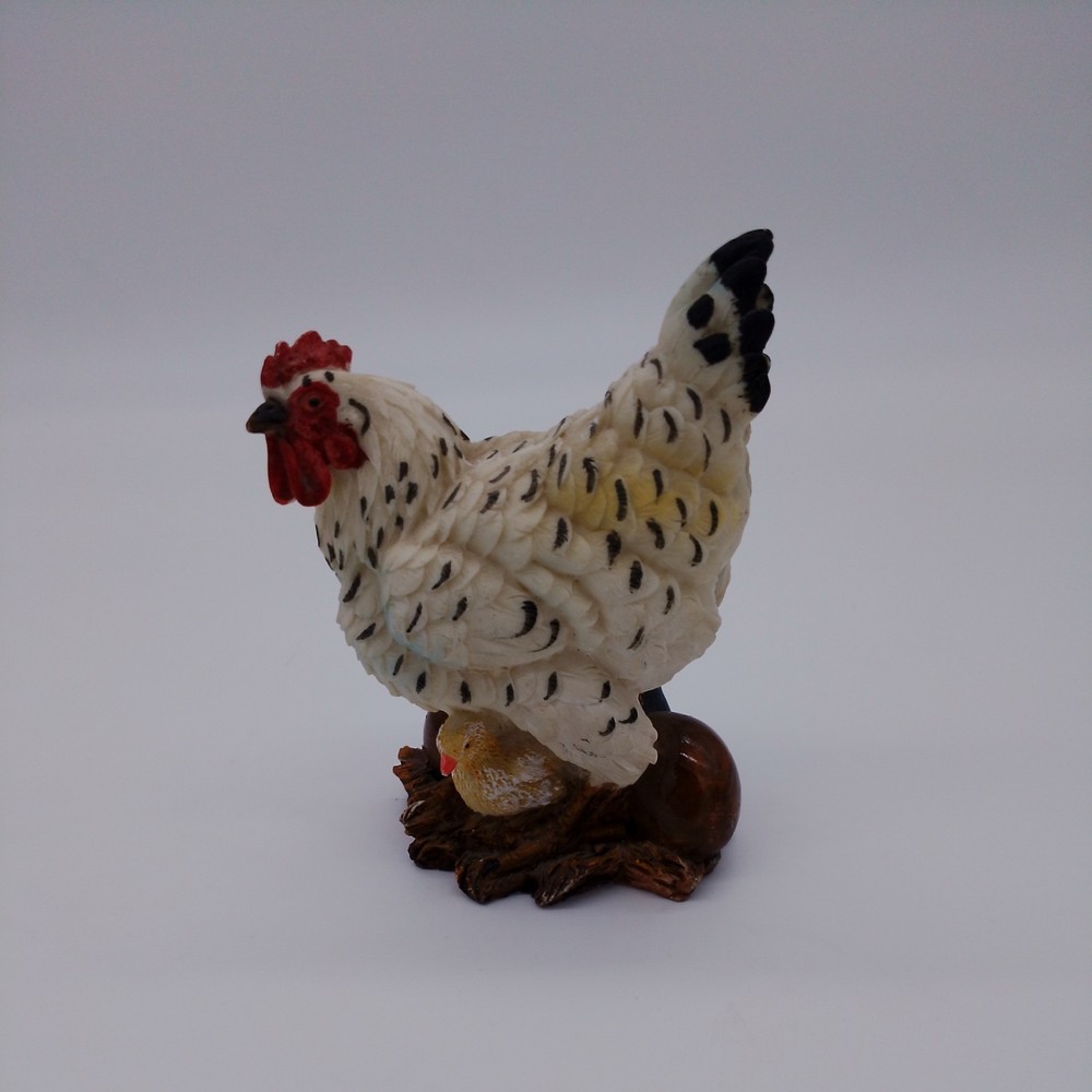 Vintage Hen On Nest