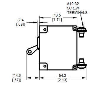 EGIS MOBILE SINGLE POLE PANEL MOUNT 5 A- 3211-05