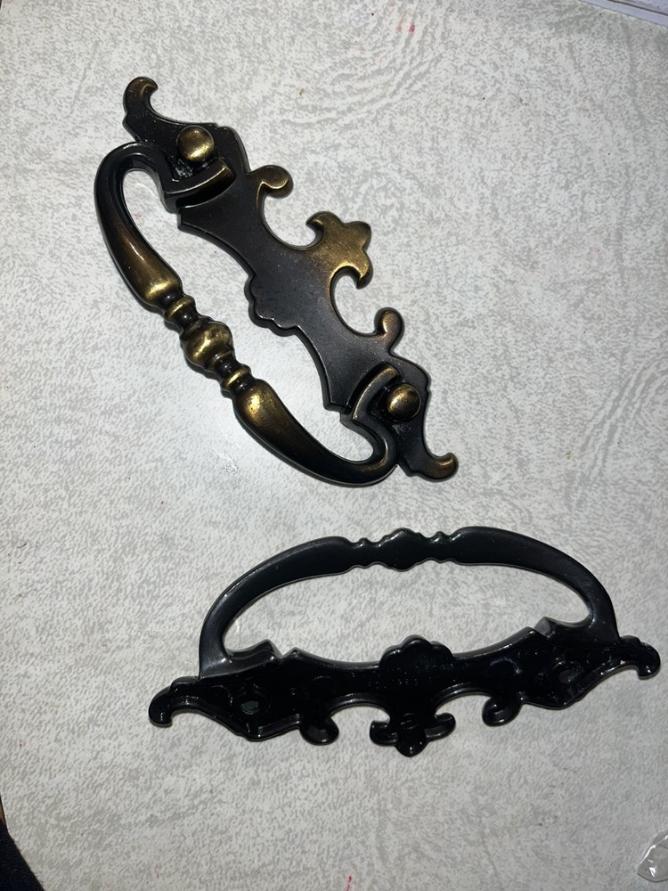 PACK OF 5 Antique Finish Pull (3" mounting) Amerock # 152