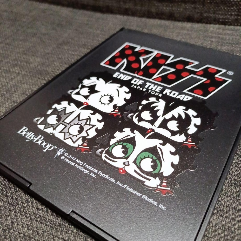 KISS End of the Road Japan Tour 2019 Betty Boop Folding Mirror Official Rare