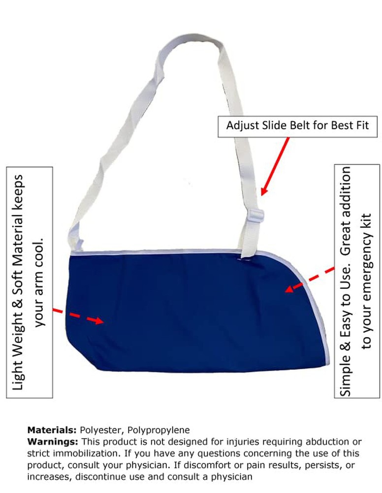 Therapist's Choice� Universal Arm Sling, Blue