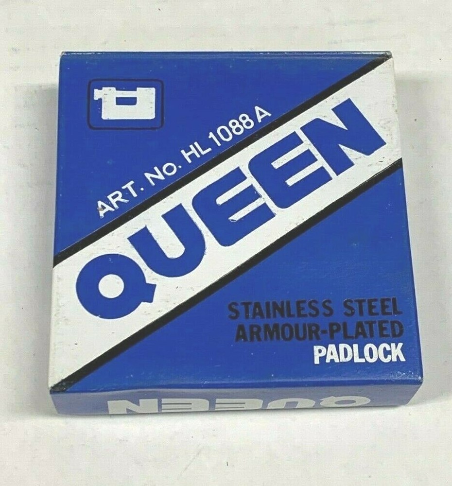 QUEEN 70 mm ( 2-3/4") MONOBLOCK PADLOCK - PROTECTED SHACKLE-KEYED DIFFER 1088A