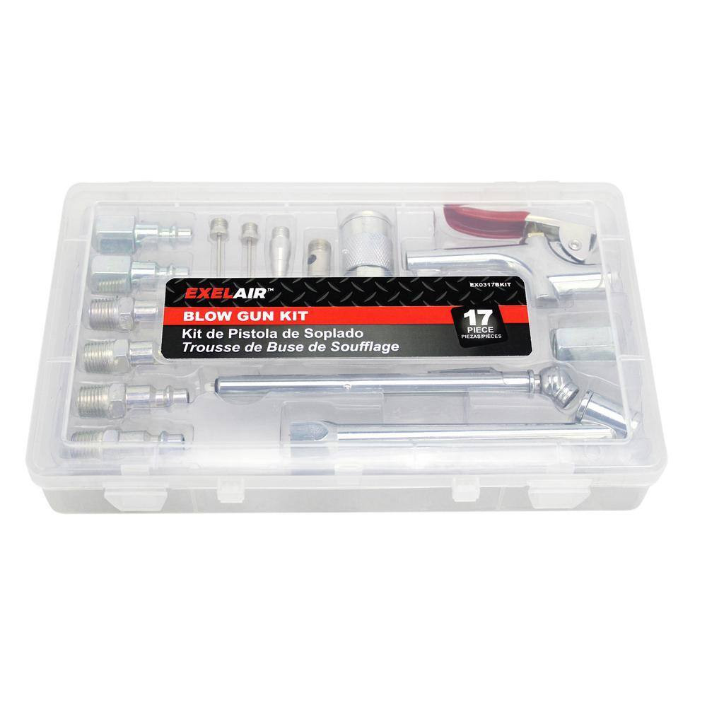 17-Piece Blow Gun Kit