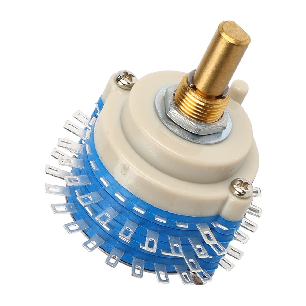 DIY Potentiometer 2x24 Rotary Switch with 24 Steps for Volume Adjustment