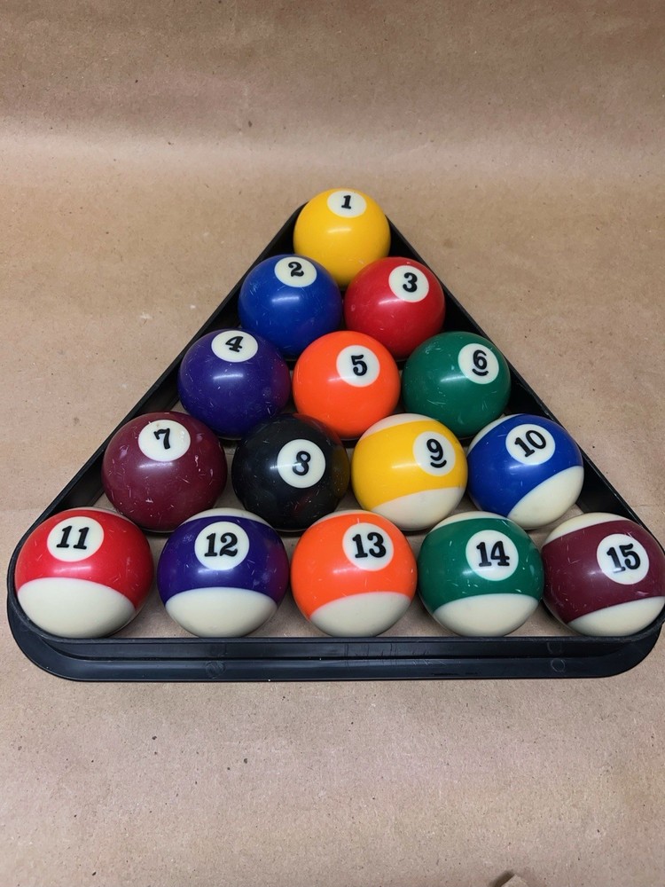 Vintage Billiard Pool Balls & Cue Ball Full Sets Replacement