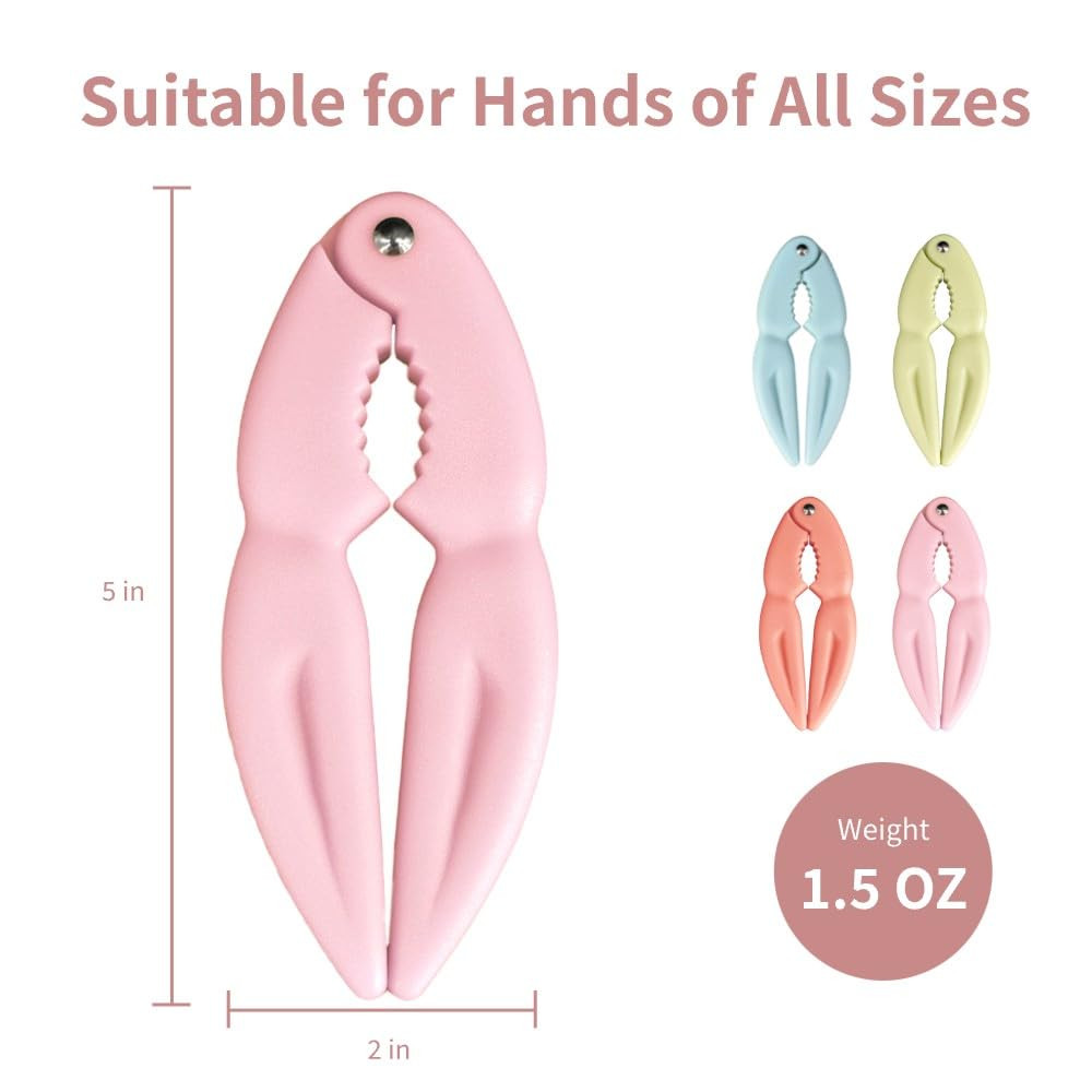 4Pcs Crab Crackers and Tools Multicolored Crab Leg Crackers Tool Efficient Lobst