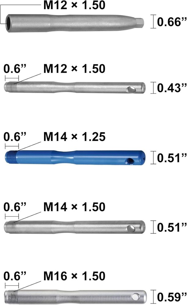 Wheel Stud Alignment Guide Tool Set - 5 Pack Wheel Hanger Tool for Wheel Moun...