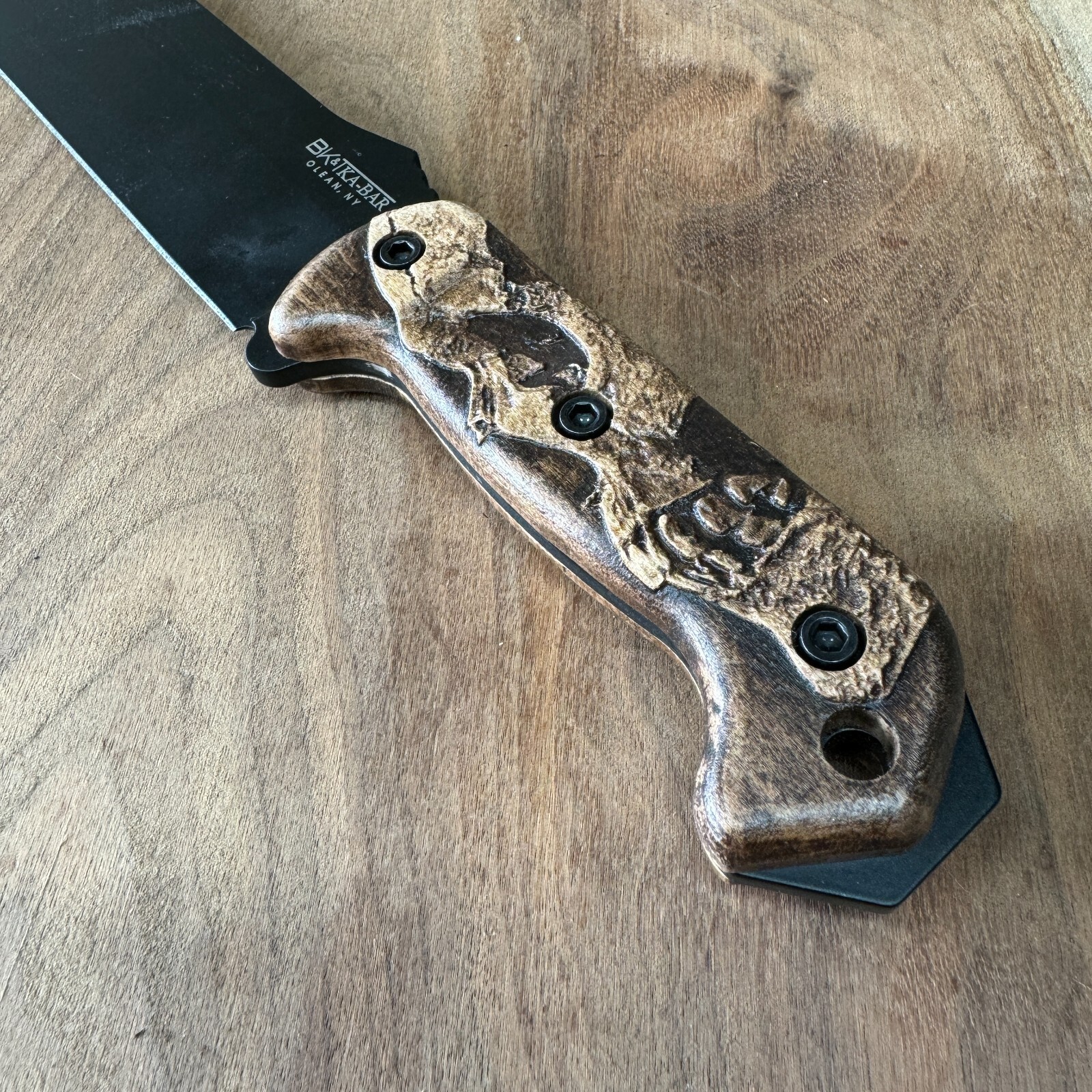 Shadowskull scales for Ka-Bar Becker bk-2 bk-7 bk-9 etc /  made in USA