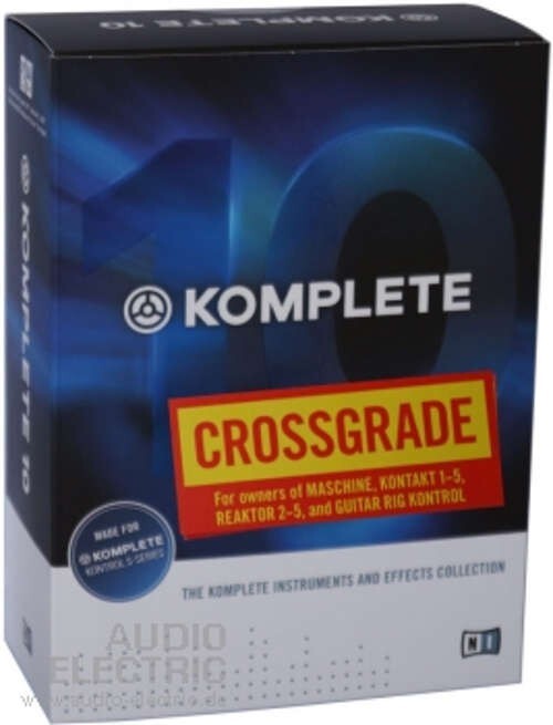 Komplete 18 DVD Crossgrade Samples and Effects by Native Instruments New