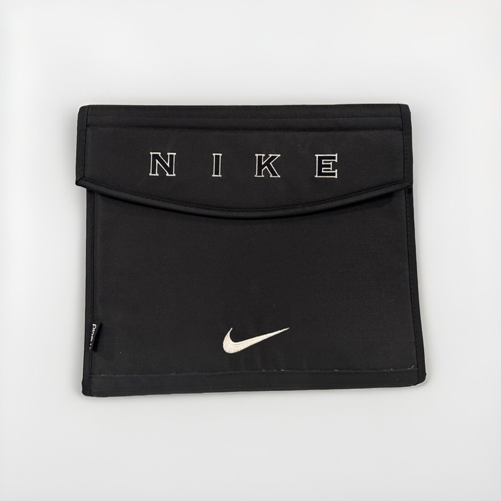 Vintage 1995 Nike Mead School Folder Trapper Keeper Black With Folder Insert