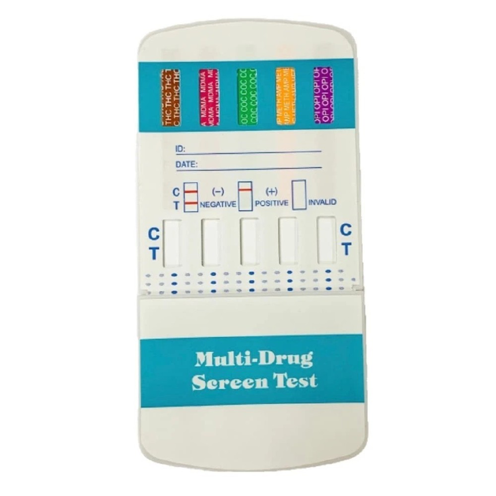 10 Panel Dip Drug Testing Kit, Test for 10 Different Drugs