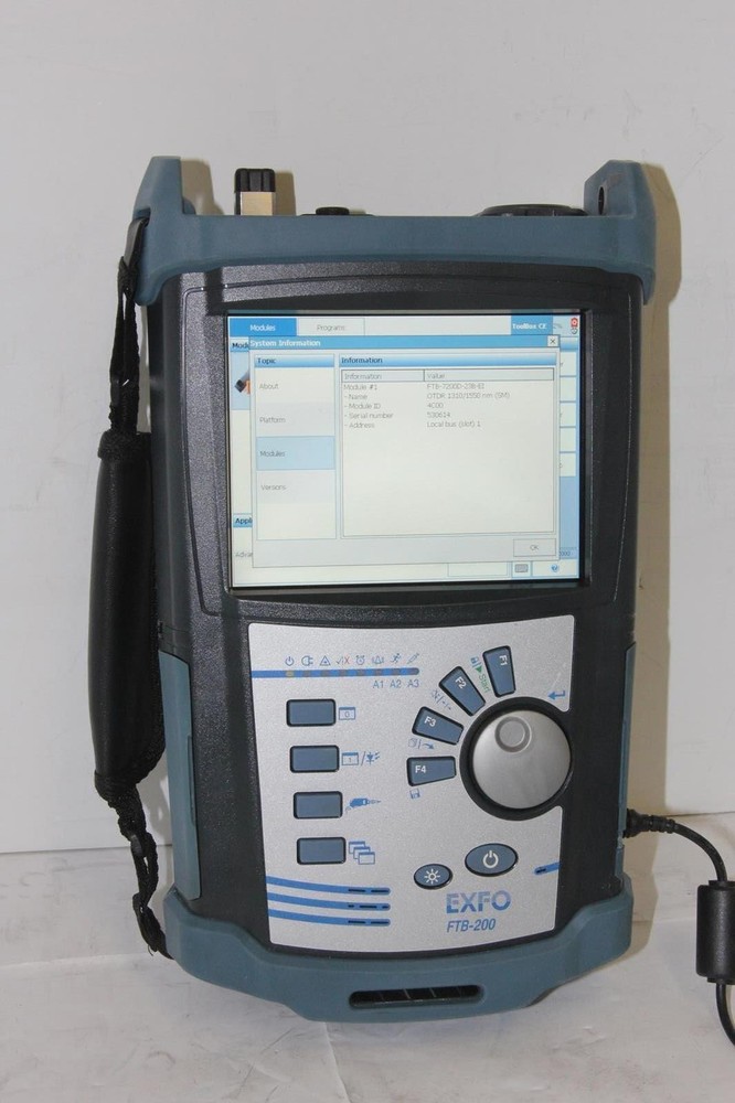 EXFO FTB-200-S2 Portable Network Testing Platform with FTB-7200D-23B-EI OTDR