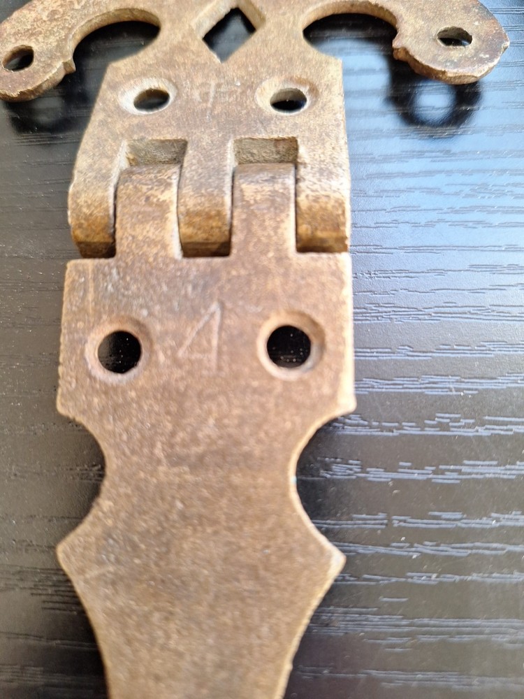 Vintage 4 Inch Brass Hinge Rams Horn