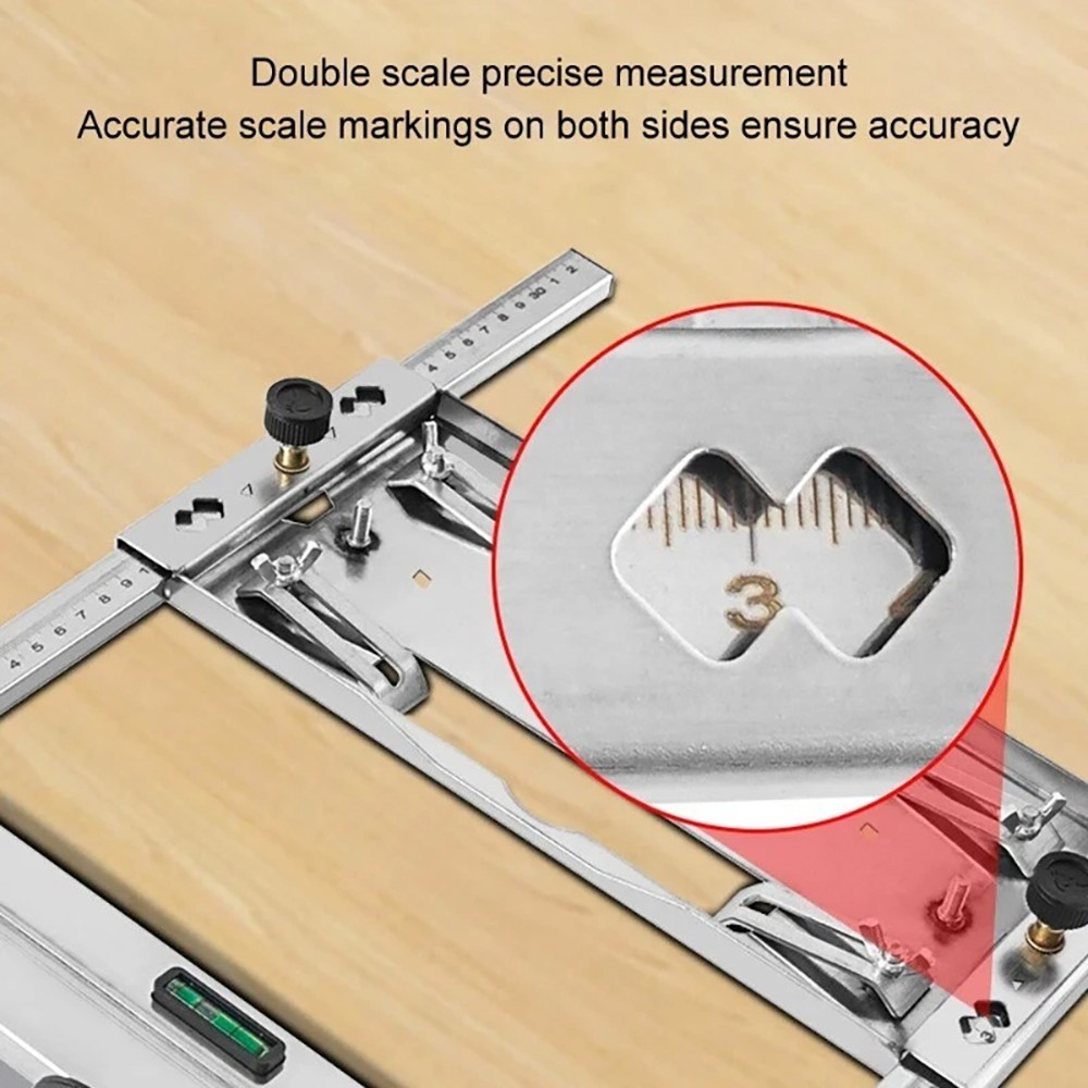 Cutting Machine Edge Guide Positioner 12.6 Inch Adjustable Circular Saw Guide US