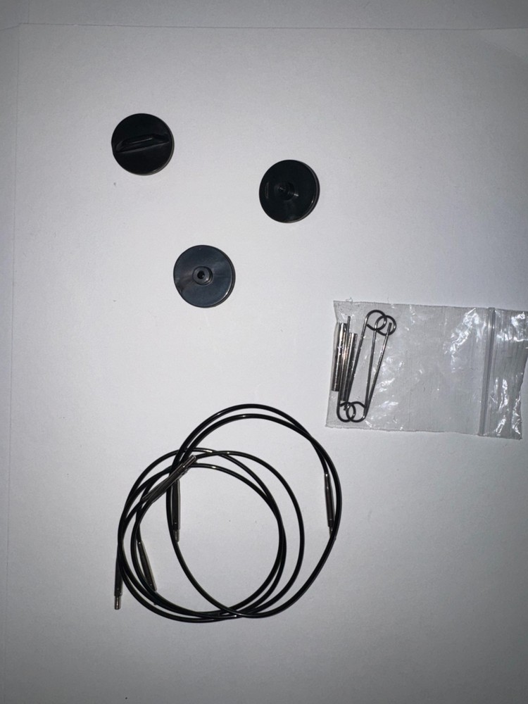 Lykke 3.5" Interchangeable Needle Set-Grey Denim Case