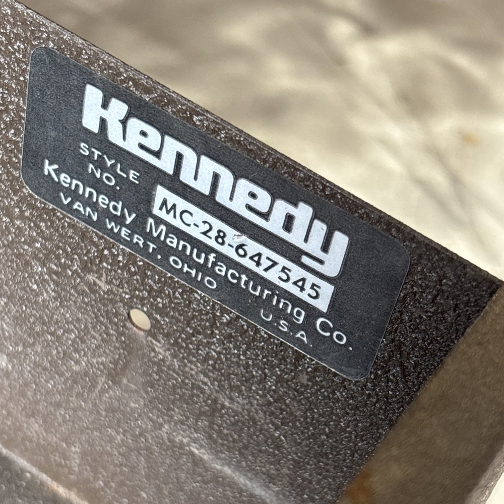 Kennedy Mid Riser Intermediate Middle Tool Chest Box 2 Drawer MC-28 USA READ!
