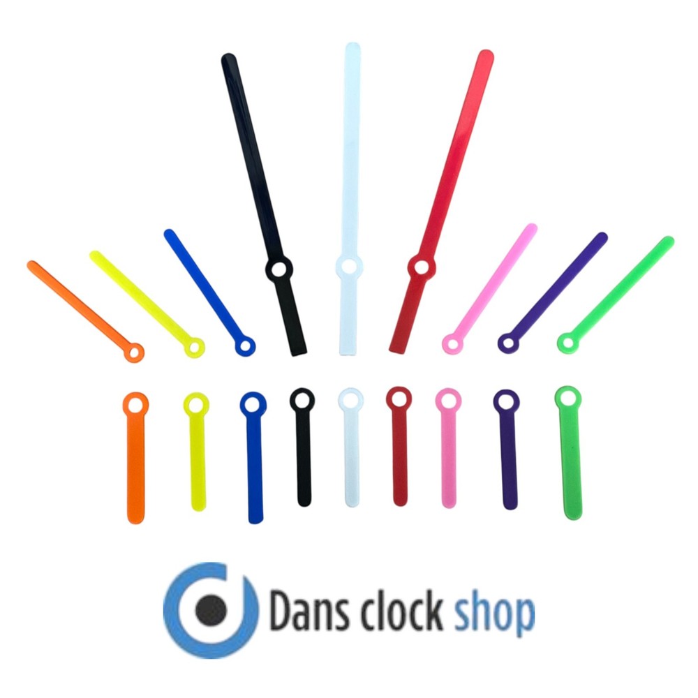 Chinese Press Fit Quartz Plastic Clock Hands Pointers Suitable SKW Replacement