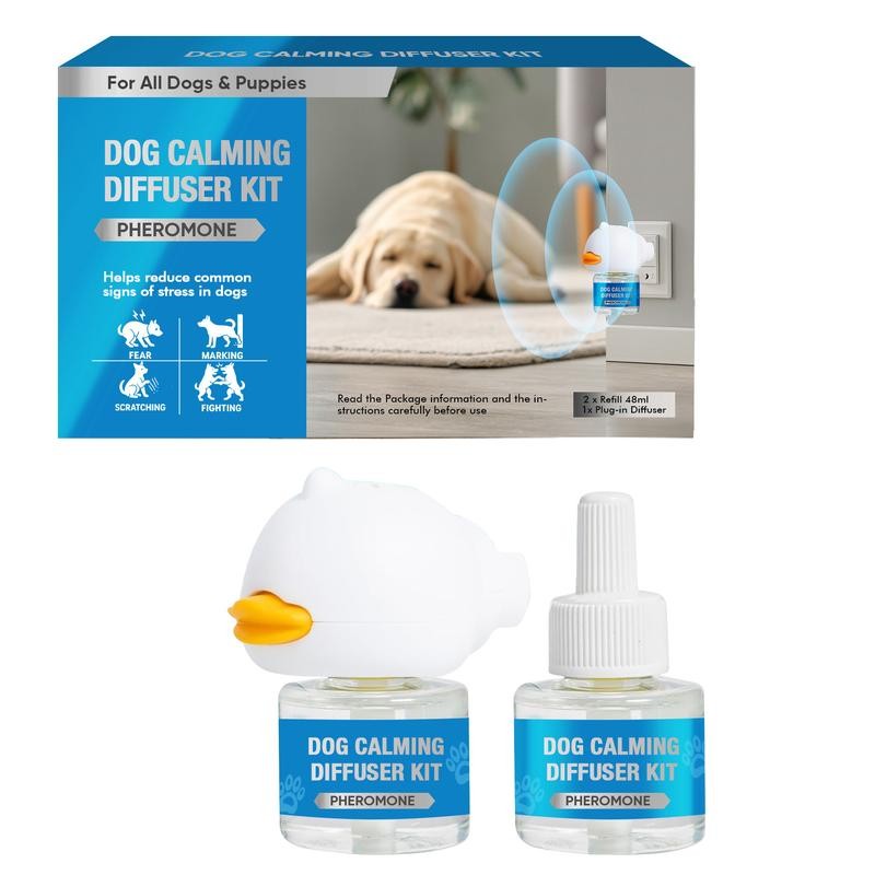 Calming Pheromone Diffuser Kit For Dogs Cats Relaxing Behavior Support Plug In