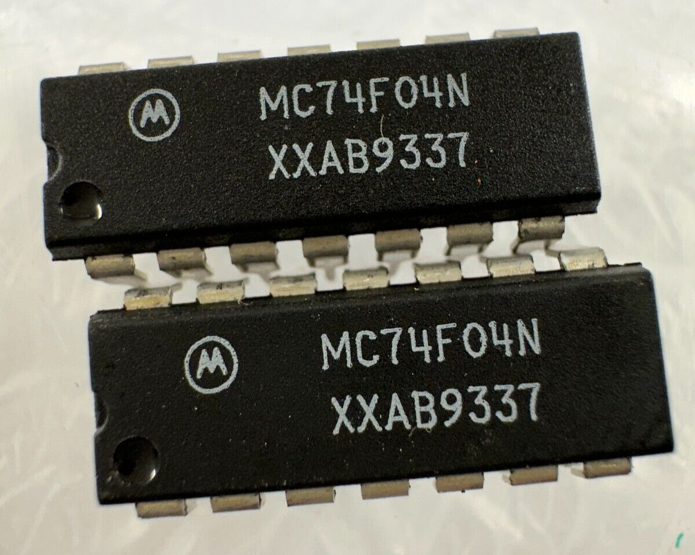 (2pcs) MC74F04N  Hex Inverters