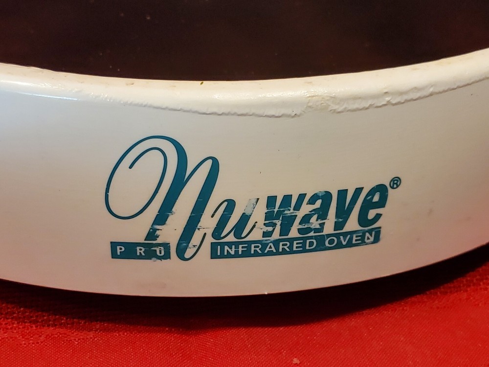 NuWave Pro Infrared Oven White Hearthware Bottom + Accessories W/ Extender Ring