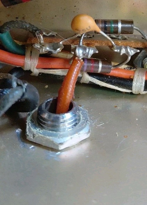 Hallicrafters HT-40 Microphone Jack