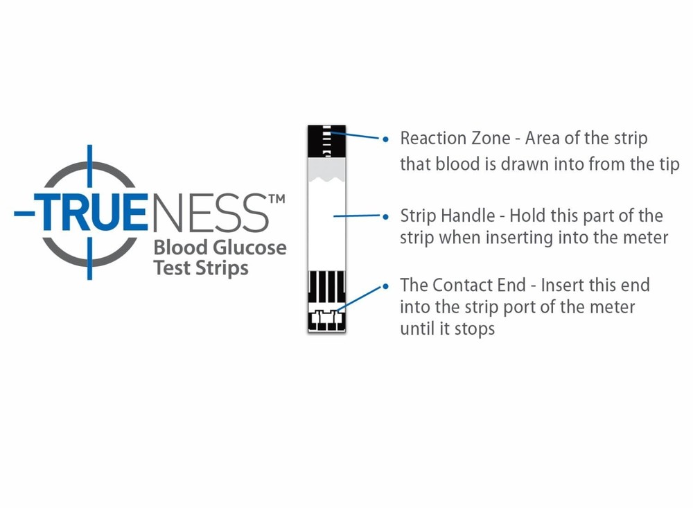 Blood Glucose Meter Bundle - Includes Meter, Meter Case, 100 Test Strips, 100...