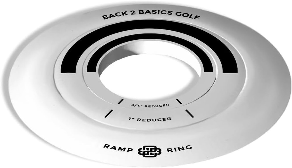 BACK 2 BASICS Golf Putting Rings 3-Piece Set, Golf Tool for Putting Practice Ind