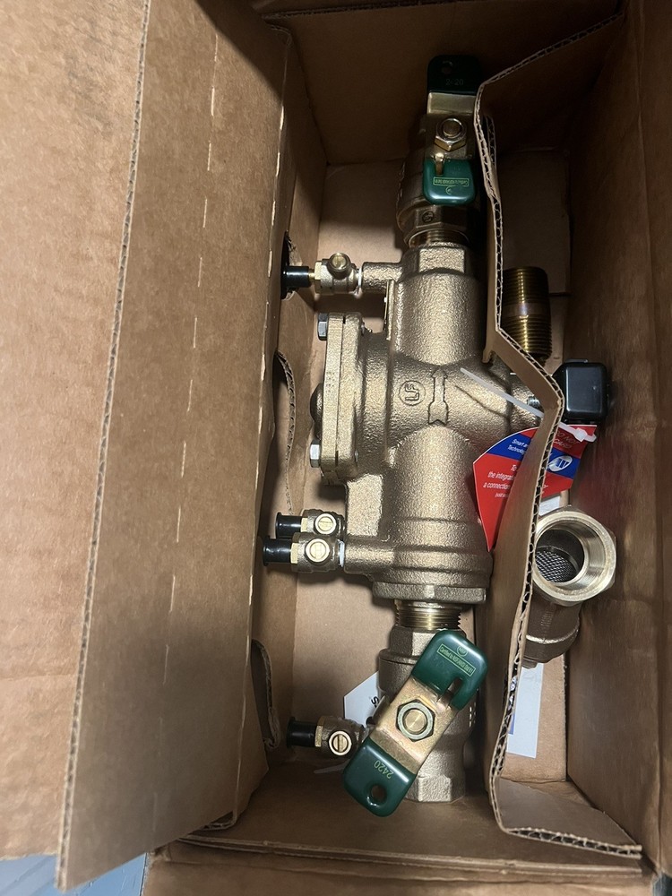 Watts LF009M2-QT-FS Reduced Pressure Zone Assembly