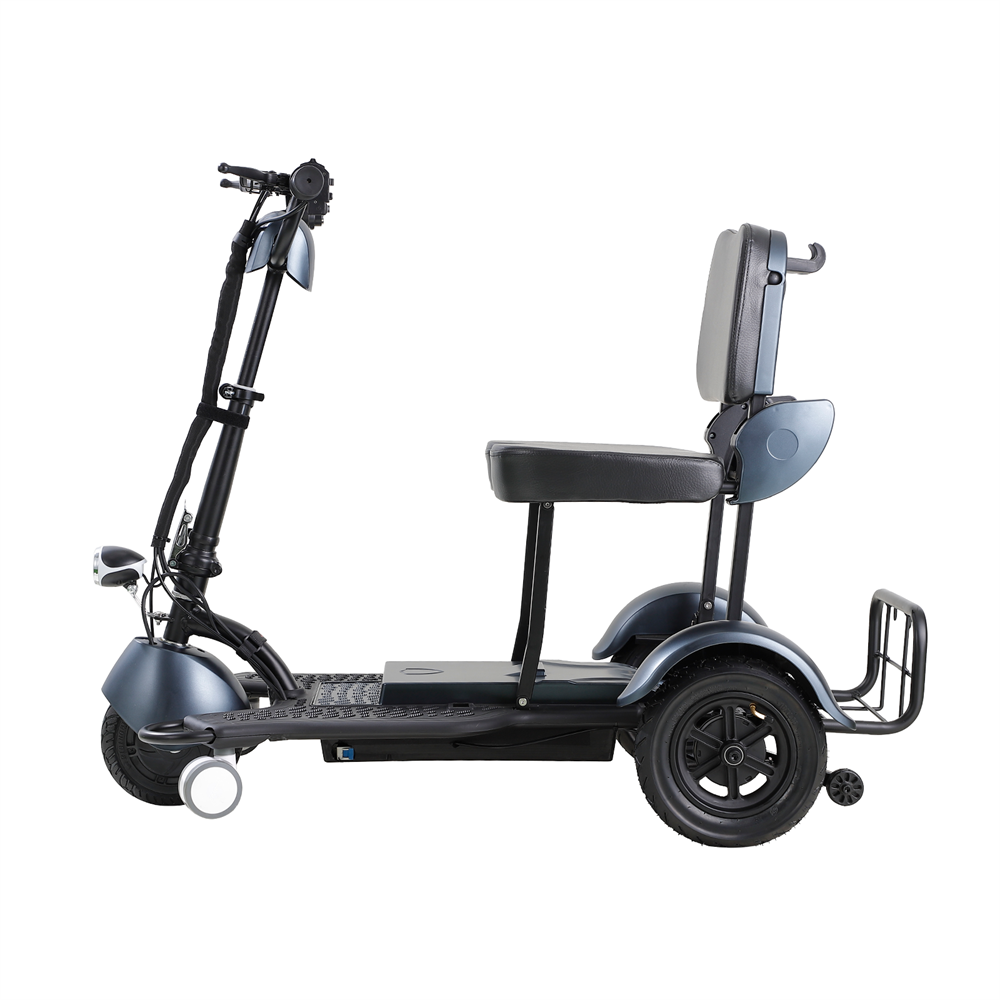 Lightweight 3-Wheel Travel Mobility Scooter 30 Miles 350W 3-Speed 220lb Capacity