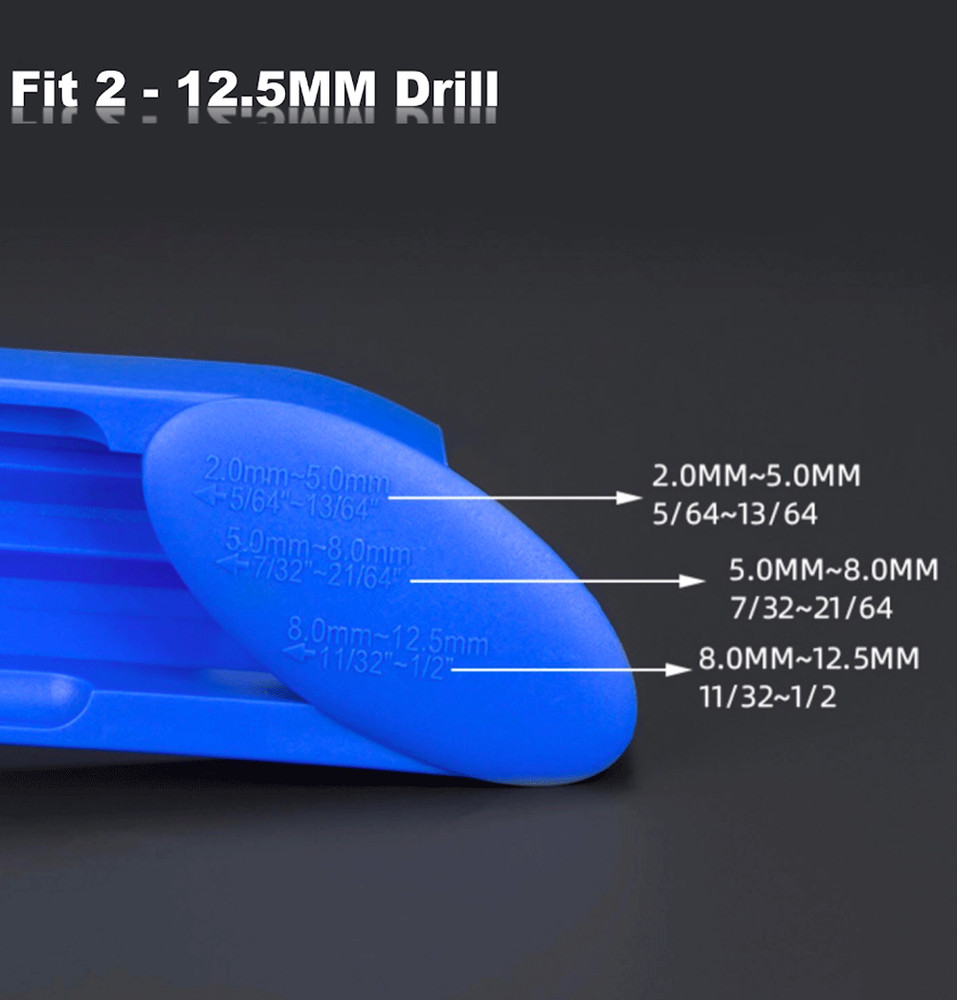 Drill Bit SHARPENER Corundum Grinding Wheel Titanium Portable Powered Tools US