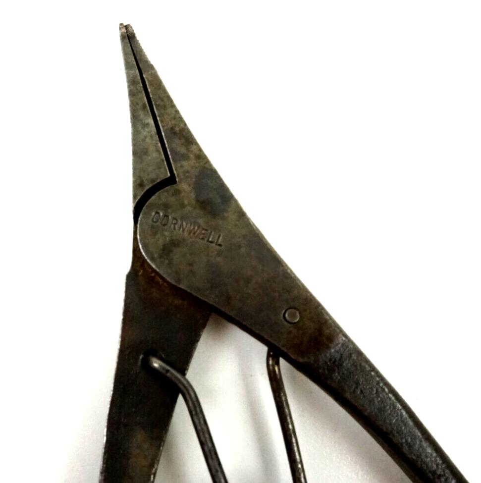 Cornwell 7-1/2" Snap Ring Pliers Vintage