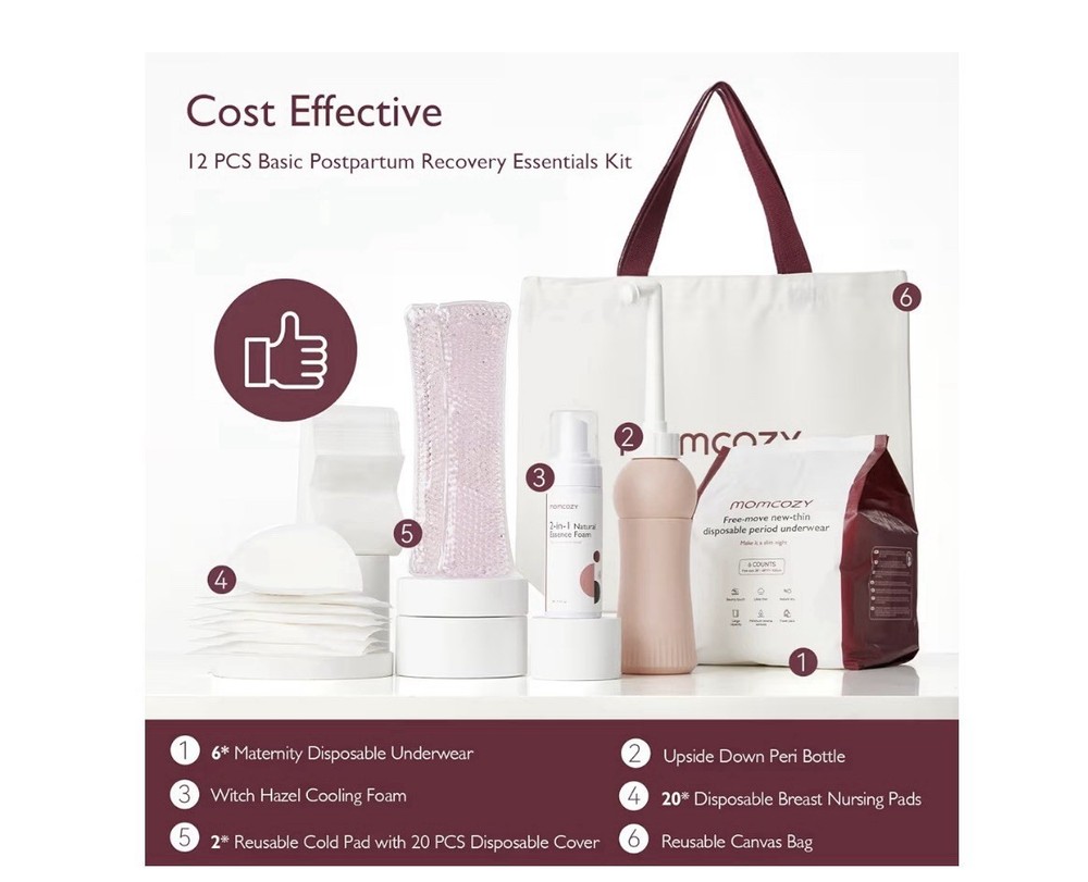 Momcozy Postpartum Basic Recovery Kit PK007