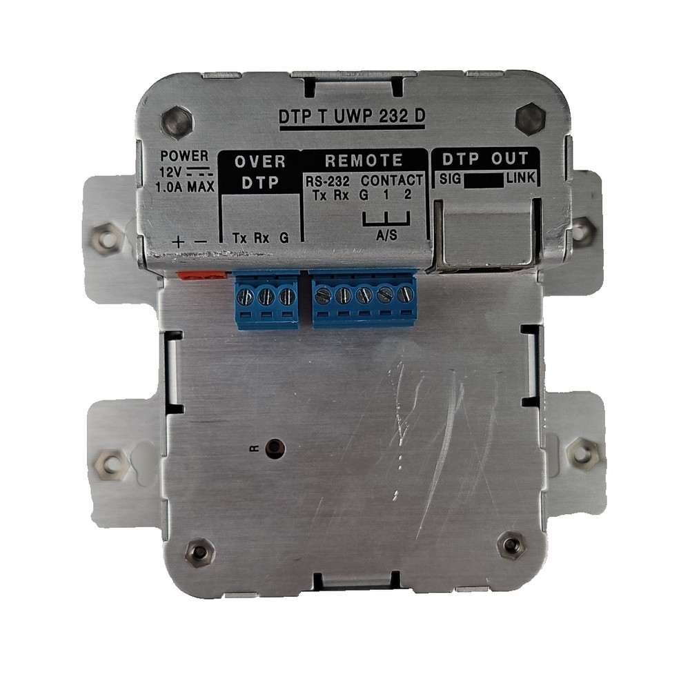 Extron wallplate DTP T UWP 232 D Two Input Transmitter