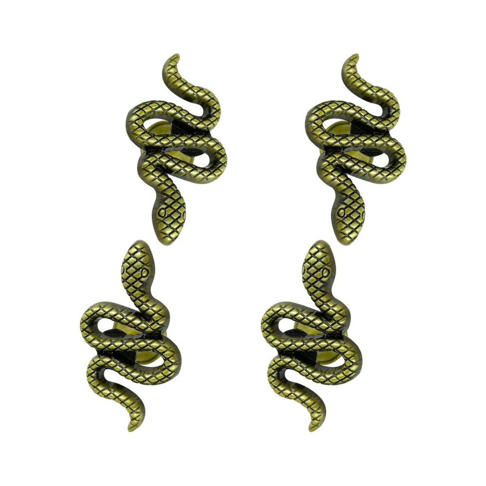 Snake Cabinet Knobs, Animal Drawer Knobs for Drawer Wardrobe Cupboard Dresser...