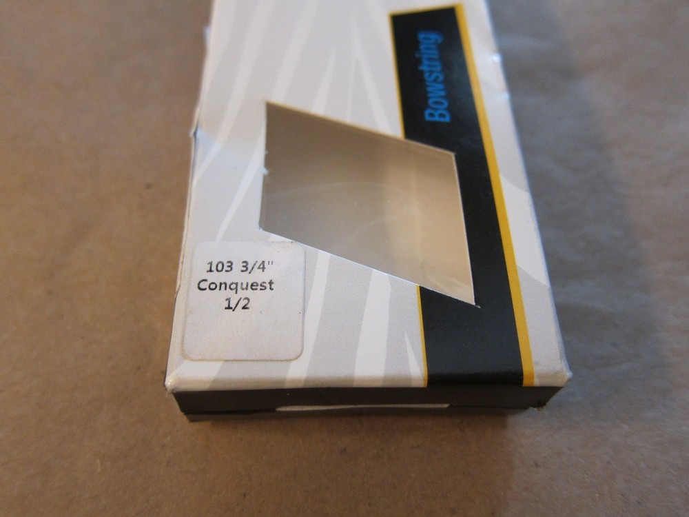 New Mathews Conquest 1/2 103 3/4" String Bowstring Zebra Trophy Archery