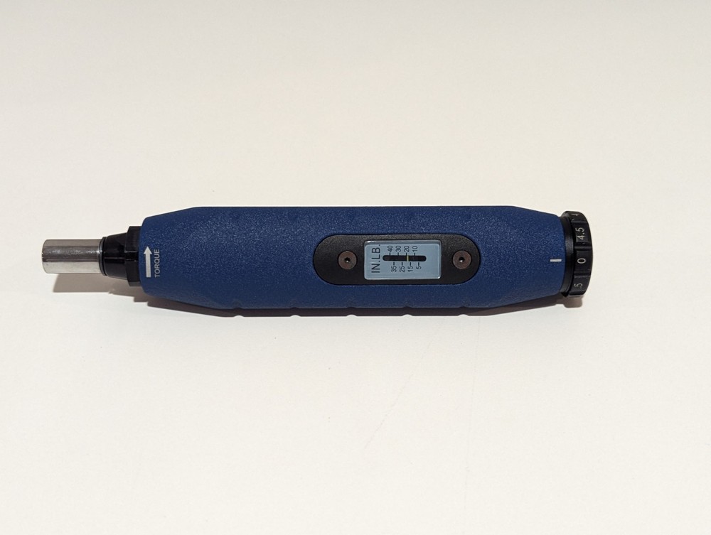 CDI Micro Adjustable Torque Screwdriver, 1/4 Inch Hex Drive, Range 5-40 In Lbs