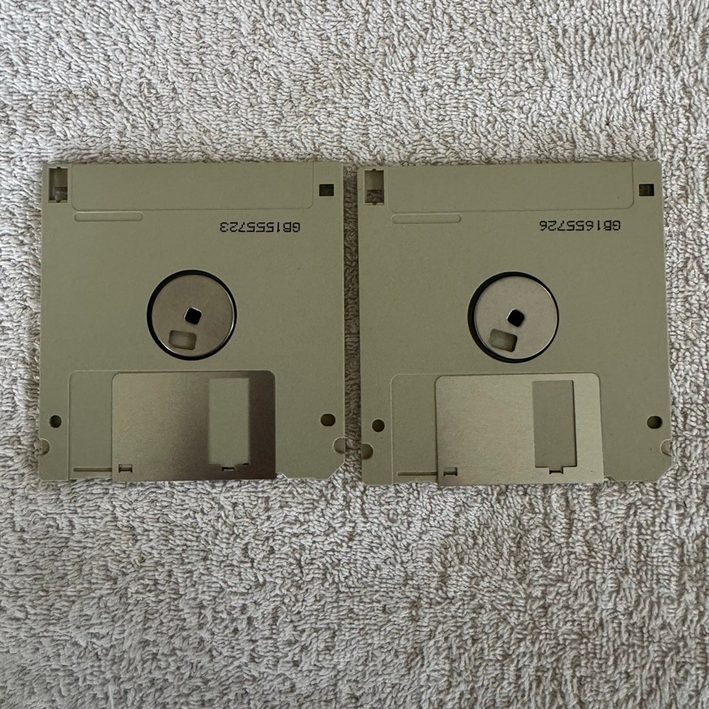 McAfee VirusScan for Windows 3.1x Version 3.1.1 Floppy Disk Set 1-2 Untested