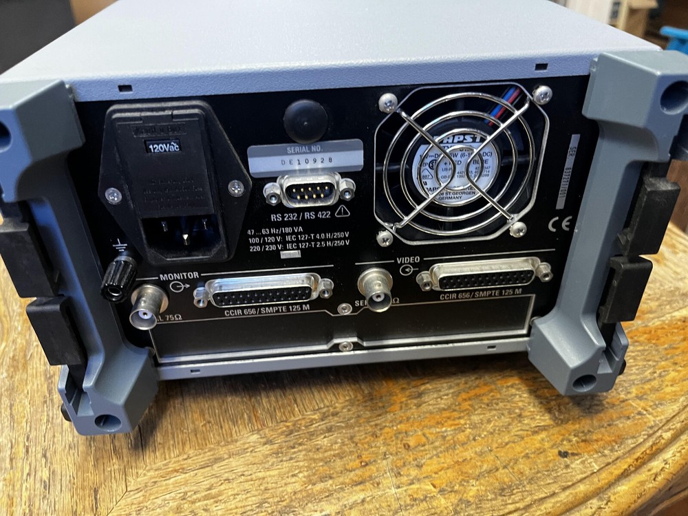 5dd Rohde&Schwarz VCA Digital Video Component Analyser