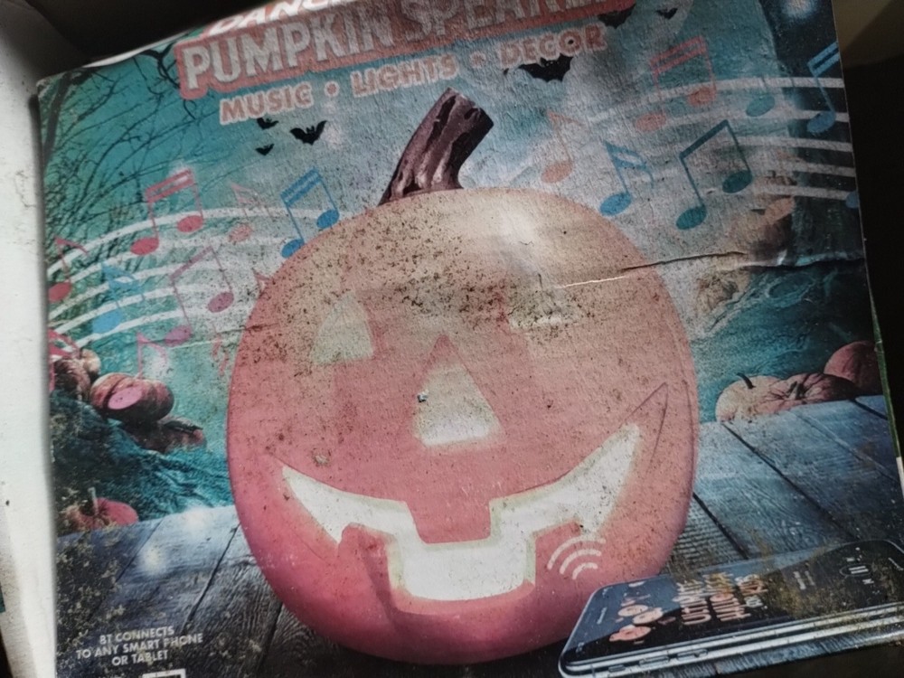 Epic Xl Dancing Flame Pumpkin.Speaker-bluetooth