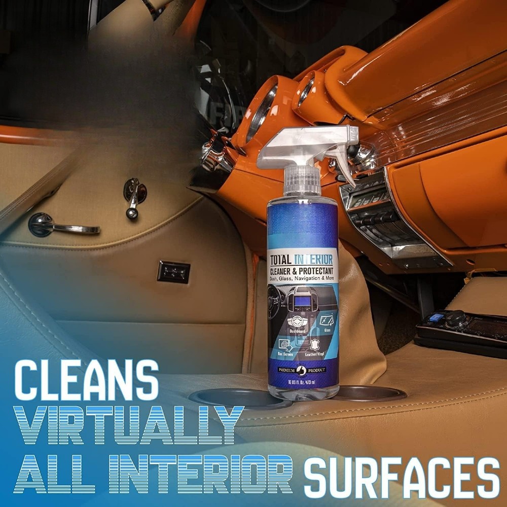 Multi-purpose Interior Cleaner and Protector, 32-ounce bottle.