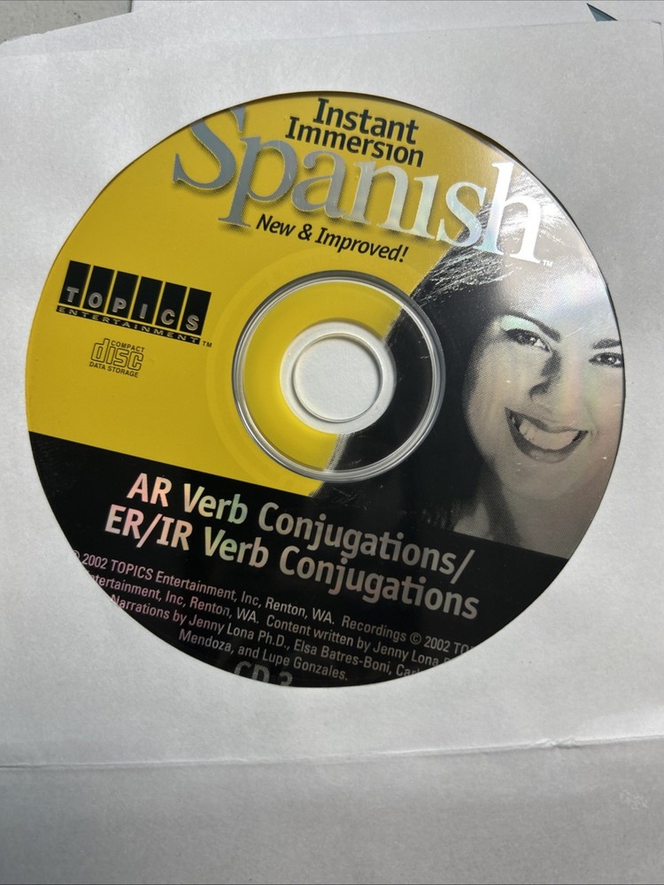 Topics Entertainment Instant Immersion Spanish 8 CD Set