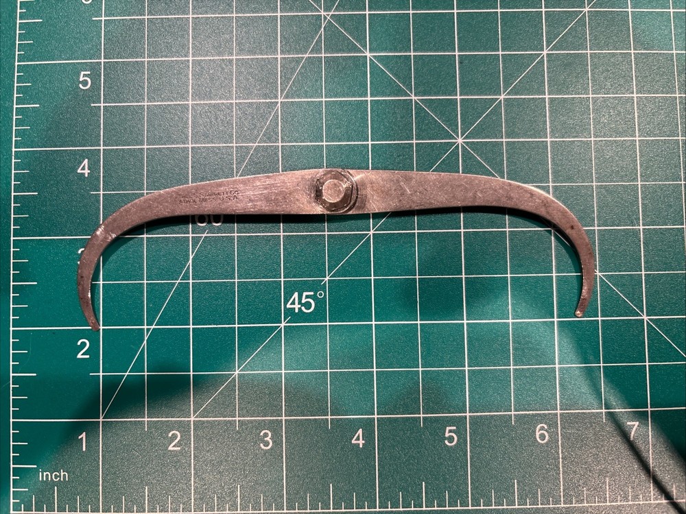 Starrett 26 Outside Caliper, 3" Size, Flat Leg
