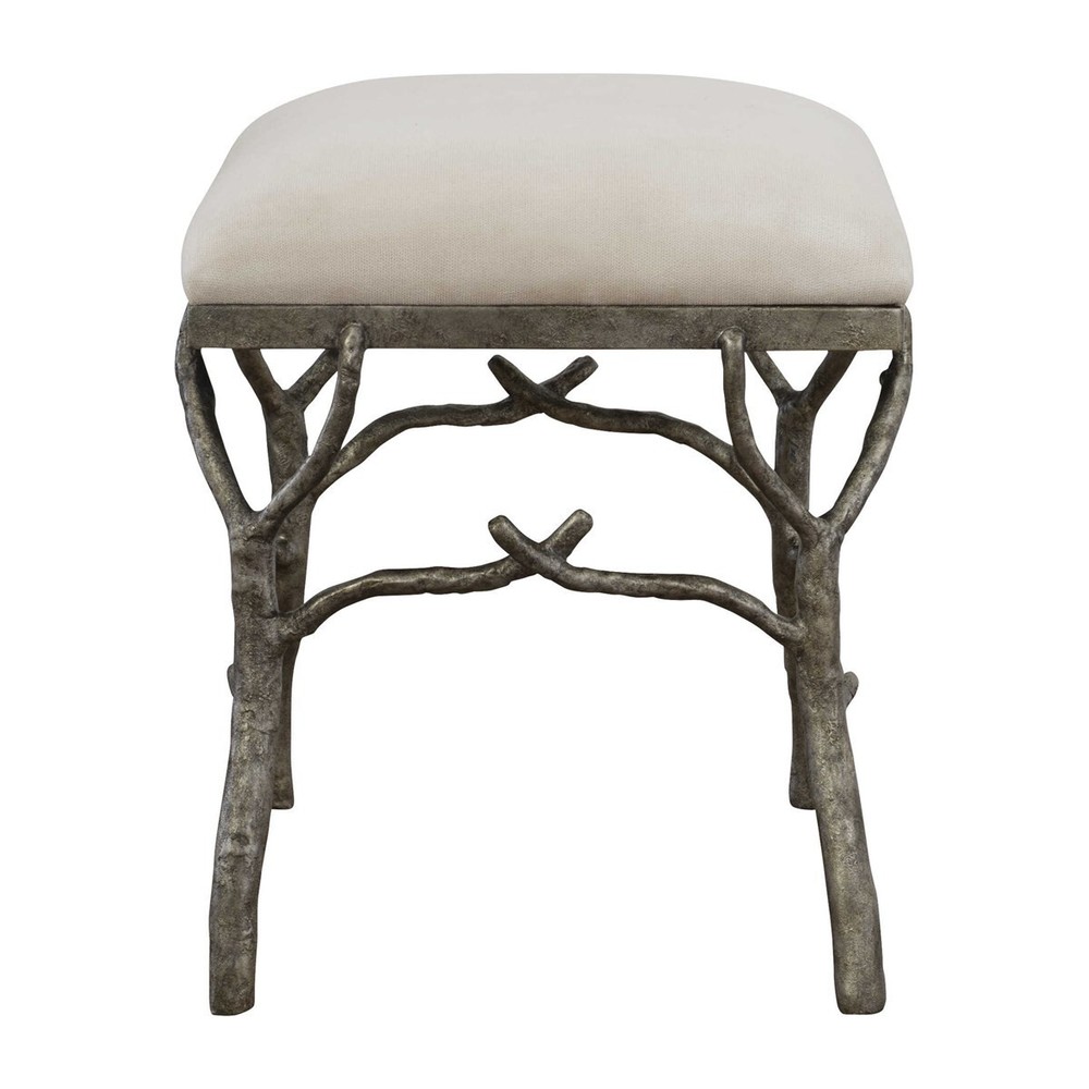 Branch Accent Bench Stool Lismore Rustic Cabin Lodge ~ Uttermost 23544