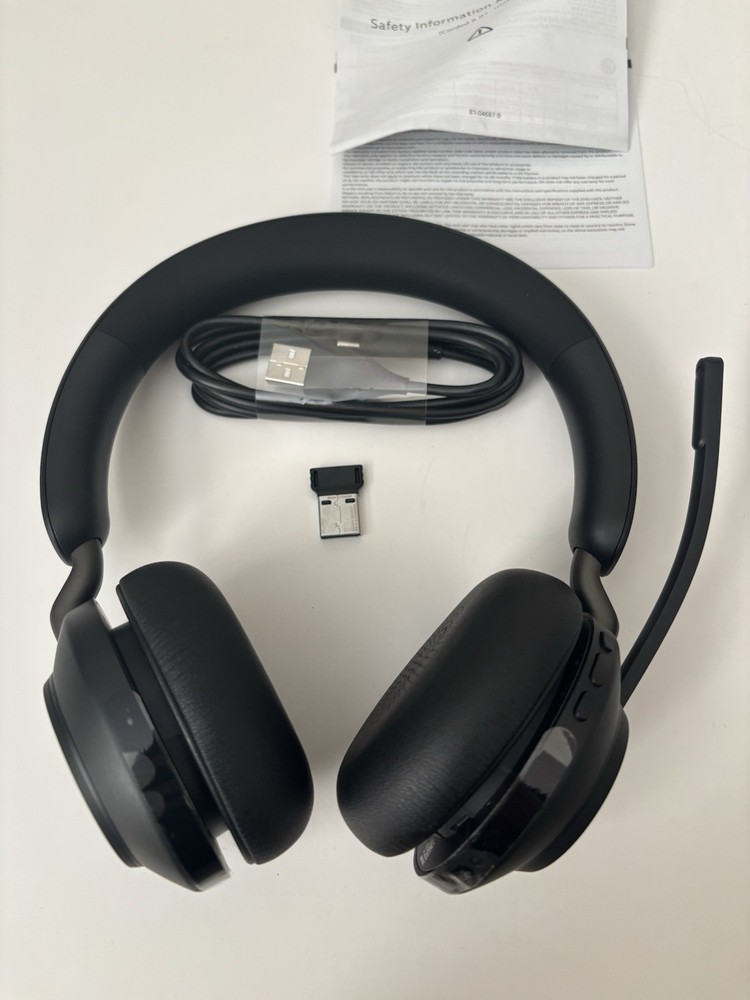 Jabra Evolve 2 65 Wireless Headset - Open Box